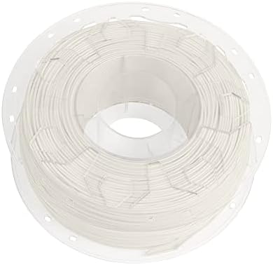 Creality 3D Baskı Filament CR-PLA Filament Beyaz, 1,75 mm, 1,0 kg (2,2 lbs) Makara, Gelişmiş Dayanıklılık Çözgü Yok, Boyutsal Doğruluk ± 0,03 mm Baskı Filamenti, FDM 3D Yazıcılar için Uygun - Görsel 3