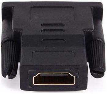 Plus PX-1815 DVI to HDMI Adaptör, 24+1 Dvi Erkek to Hdmi Dişi Görüntü Çevirici, 1080P Full HD DVI HDMI Dönüştürücü Aparat, PC Ekran Kartı Laptop Monitör TV Projeksiyon Bağlantı Adaptörü