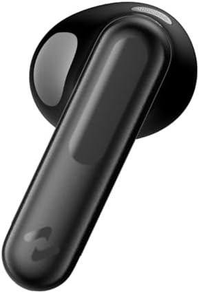 Space T1 Bluetooth 6.0 Kulaklık ANC 3.0 Gürültü Engelleme Hi-Res Audio 40.5 Saat Pil Ömrü (Siyah)