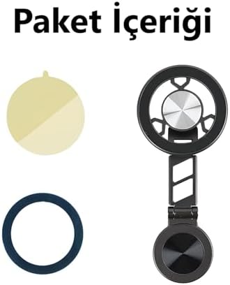 Alternative view of Manyetik Araç İçi Telefon Tutucu [Güçlü Mıknatıslar] Dönebilen Titreşime Dayanıklı MagSafe ile Uyumlu Telefon Tutucu Araç içi Telefon Tutucu iPhone 16 15 14 13 12 11 Pro Max/Plus ile Uyumlu