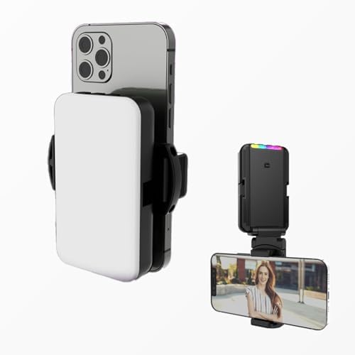 Taşınabilir RGB LED Dolgu Işığı 6 Renk Modlu 3000-6500K Ayarlanabilir Işık Telefon Tablet Notebook Tripod Uyumlu Şarjlı Video Selfie Canlı Yayın Işığı | F615