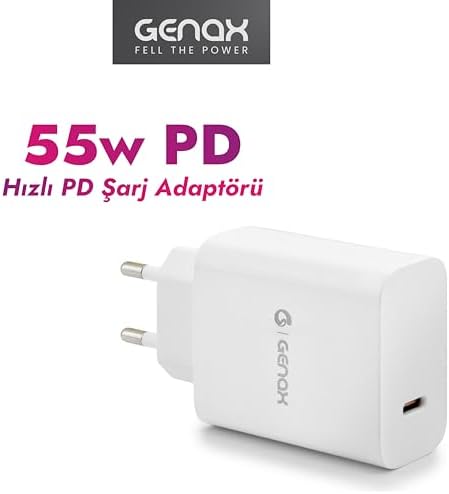 55W Ultra hızlı Gan Power teknolojili PD Şarj Adaptörü | Telefon - Tablet - Bilgisayar uyumlu - Görsel 2