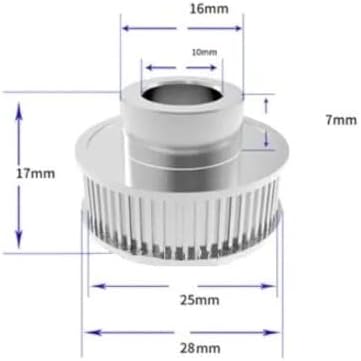 Gt2 Zamanlama Kasnağı 40 Diş 10 Mm