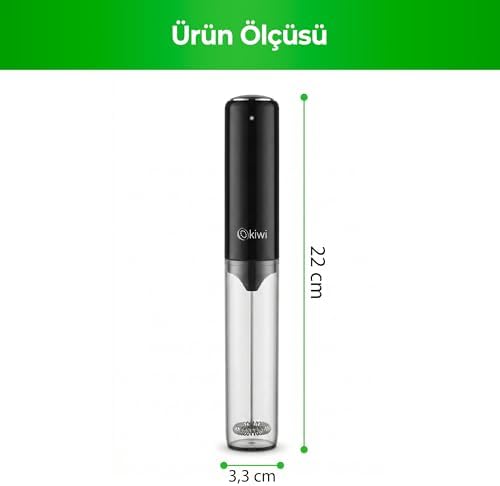 Alternative view of -1224 Şarjlı Kablosuz Mini Mikser – Tek Bardaklık Ayran, Kahve ve Yumurta Çırpıcı, Kapaklı Type-C Güçlü Süt Köpürtücü