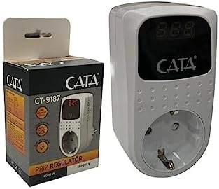 CT-9187 PRİZ REGÜLATÖR(150-280V-4000W) - Görsel 3