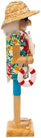 Kurt Adler Plaj Santa Fındıkkıran, 38 cm Boyunda - Görsel 2