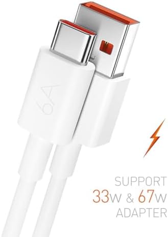 Type-C To USB-A, PD, 67 Watt, 6 Amper, 1 Metre, Şarj Data Kablosu, M6, Powerway, - Görsel 2