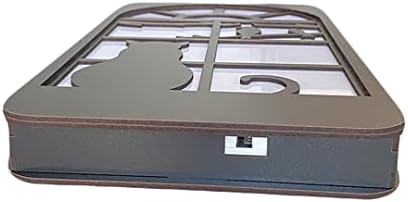 Alternative view of Deco-7005 Led Işıklı Kedi Desenli Ahşap Dekor