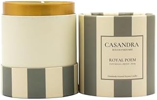 Alternative view of Casandra Royal PoemSoya Mum – Patchouli & Şakayık & Armut Kokulu Dekoratif Aromaterapi Mum