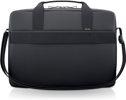 Dell 14-16 EcoLoop Essential Evrak Çantası - CC3624 - Fermuarlı Ön Cep, Bagaj Geçişi, Ayarlanabilir Omuz Askılı Hafif - Siyah - Görsel 3