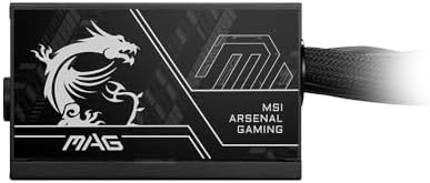 MSI MAG A750BN PCIE5 II 750W 80+ BRONZE ATX 3.1 PCIE 5.1 POWER SUPPLY - Görsel 3