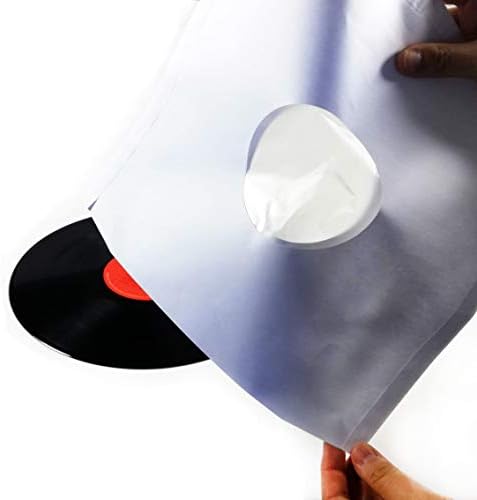 Beyaz Antistatik LP (12") Plak Zarfı (20 Adet)