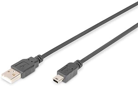 Assmann AK-300108-010-S Usb 2.0 Bağlantı Kablosu, A Tipinde - Mini B (5 Pimli) M/M, 1.0M, Usb 2.0 Uyumlu, Bl - Görsel 3