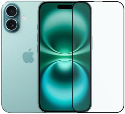 Tam Kaplayan Parmak İzi Bırakmayan Safir Ekran Koruyucu Cam, iPhone 16 İle Uyumlu - Görsel 3