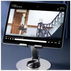 Katlanabilir ve Dönebilir Masaüstü Metal Telefon Tutucu ENF-1332