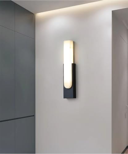 Dekoratif LED Aplik, Çift Yönlü, 10W, 3200K Gün Işığı, Siyah, Çift Yönlü Işık Led Duvar Aydınlatma Cata Hawai İç ve Dış Mekan