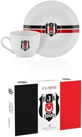 Neva N3427 Lisanslı Çizgili 2'li Çay Fincan Takımı-bjk - Görsel 3