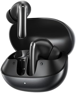 Alternative view of QCY MeloBuds N20 Aktif Gürültü Önleyici Kablosuz Kulaklıklar, 6 Mikrofonlu 50dB ANC Kulaklıklar ENC Clear Call, 13mm Dinamik Sürücü, 40H Pil Ömrü, Bluetooth 6.0 (Siyah)