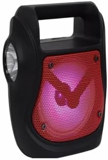 Işıklı 4" Taşınabilir 5w Bluetooth Hoparlör El Fenerli Fm Radyo Usb/tf/aux Destekli Extra Bass - Görsel 3