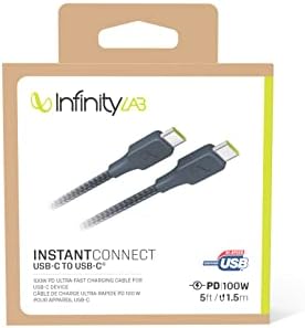 Alternative view of by Harman - InstantConnect Kablo USB-C USB-C,Mavi,1.5m