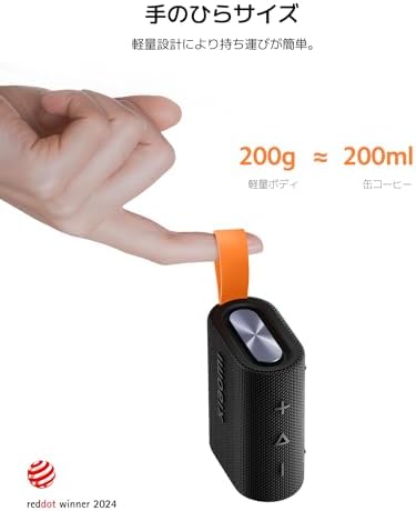 Sound Pocket S28D 5W IP67 Taşınabilir Bluetooth Hoparlör Gri (Xiaomi Türkiye Garantili) - Görsel 3