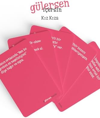 Alternative view of Gülersen İçersin Kız Kıza, Parti Oyunu, Kahkaha Garantili Arkadaş Oyunu, Ceza Oyunu, Kart Oyunu