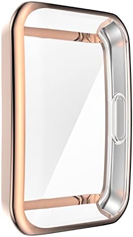 Watch Honor Band 7 ve Honor Band 6 / Band 6 Pro ile uyumlu Şeffaf Tam Kapatan Çerceve PC Kasa Koruma Gard Çerçeve Şeffaf - Görsel 3