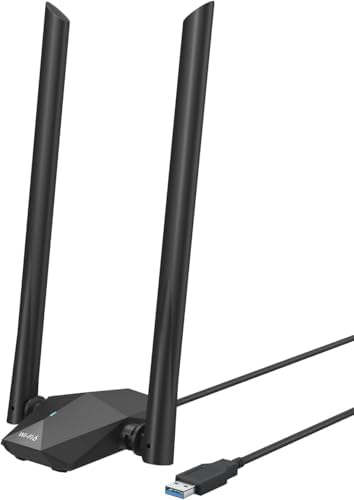 Tenda U18a Wi-Fi 6 Adaptör USB 3.0, AX1800 Çift Bantlı Wireless Adaptör, 1201Mbps 5GHz, 574Mbps 2.4GHz, Tak ve Çalıştır, MU-MIMO Teknolojisi, WPA3, Windows 10 Desteği, Siyah - Görsel 3