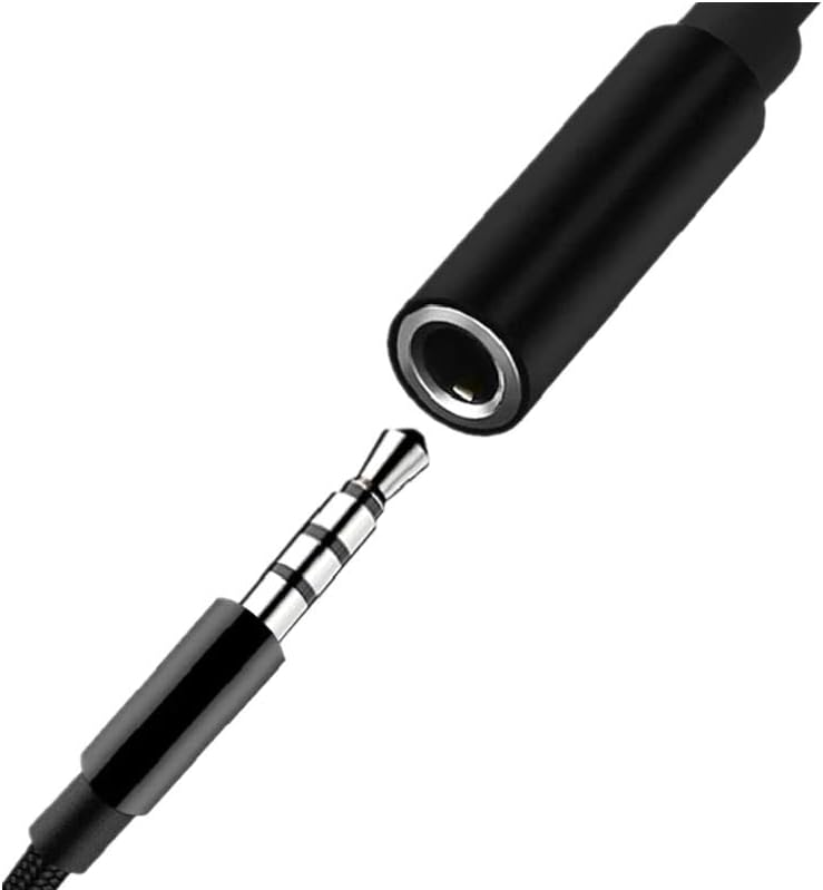 TYPE-C İçin 3.5mm Aux, Kulaklık ve Mikrofon Adaptörü Siyah, Telefonlar ile Uyumlu - Görsel 3