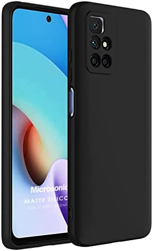 Alternative view of Matte Silicone Xiaomi Redmi 10 için Kılıf Siyah [Redmi 10 ile Uyumlu Kılıf - Siyah]