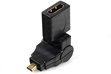 Al-4670 180 Derece Dönebilen Micro HDMI to HDMI Çevirici Dönüştürücü Adaptör - Görsel 3