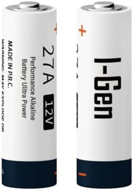 I-Gen 27A Pil 5'li Paket 12V MN27 (27A / A27 / L828) - Görsel 3