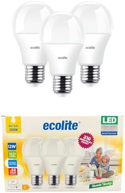 Alternative view of 12W LED Ampul 3'lü Paket – 1521 Lümen, 100W Eşdeğer, E27 Duy, 3000K Sarı Işık, Opal Cam,%88 Enerji Tasarrufu, 15000 Saat Ömür