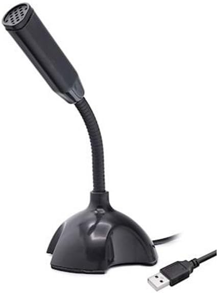 Usb Girişli Masaüstü Pc Laptop Uyumlu Mikrofon, Canlı Ders