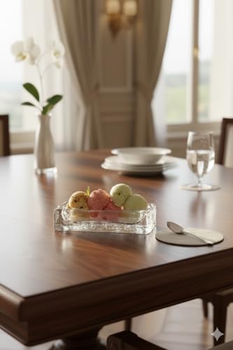 Nude 25368 Ice Dondurma Servis Tabağı – , 18 cm, El İmalatı - Görsel 3