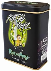 Space Rick&Morty Portal Boys Oyun Kartı
