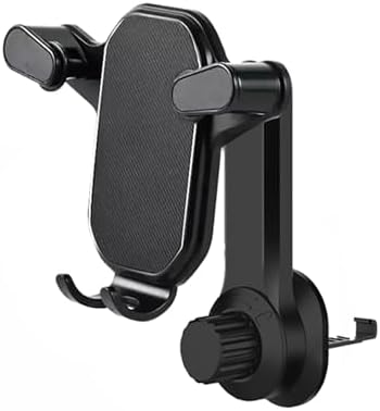 Microcase 360 Derece Dönebilir Araç İçi Izgaralıktan Otomatik Kavramalı Metal Kelepçeli Telefon Tutucu - AL3738