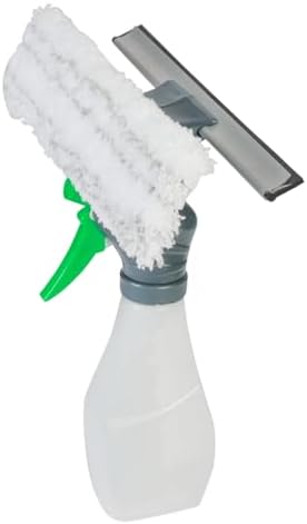 300 Ml Deterjan Hazneli Spreyli Çekçekli Cam Silme Aparatı -Deterjan Hazneli Spreyli Camsil
