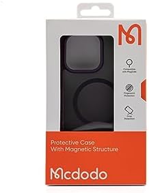 iPhone 13 Pro İçin Magsafe İle Uyumlu Telefon Kılıfı - Mor PC-5033 - Görsel 3