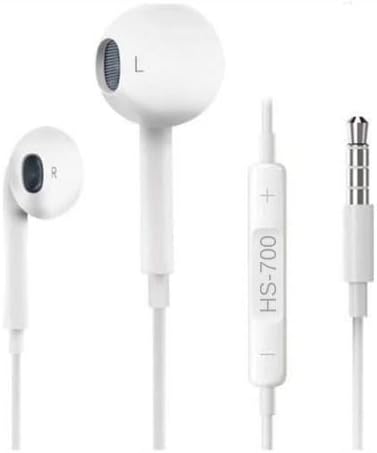 Mikrofonlu 3.5mm Genel Model Kulaklık Beyaz HS-700
