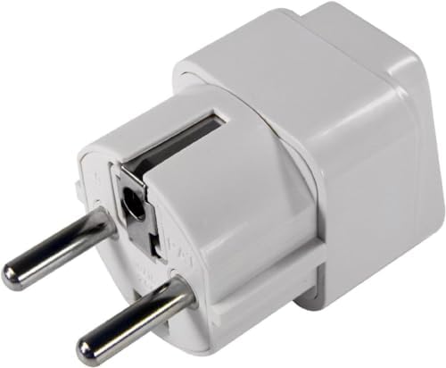 Alternative view of Evrensel Adaptör Seyahat Fişi Beyaz AB Normu - 250V AC 10~16A İngiliz ve Amerikan Fiş Dönüştürücü Priz Adaptör