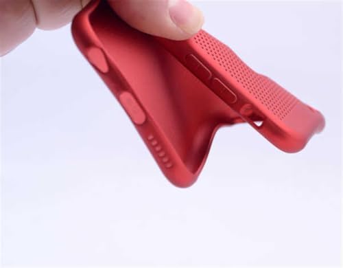 Apple iPhone 8 ile Uyumlu Kılıfı Delikli Silikon Esnek Mat Pastel Renkli Yumuşak İnce Kapak Gri