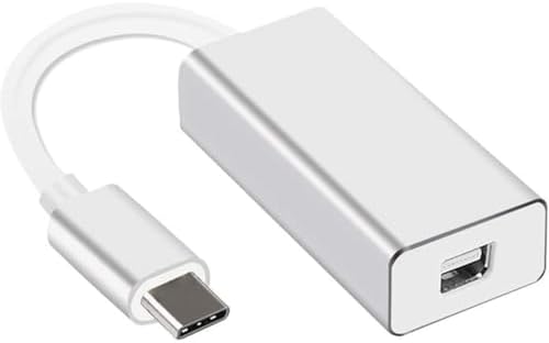 Type-C to Mini DisplayPort Adaptör – 4K UHD 60Hz Görüntü Aktarımı, Tak-Çalıştır, Laptop, Tablet ve Monitör Bağlantısı için Alüminyum Gövdeli Type-C Dönüştürücü Kablo