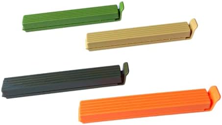 8'li Çok Renkli Pratik Poşet Klipsi, Paket, Ambalaj, Torba, Çanta Kapatıcı Plastik Kilidi, Mandalı (Karışık 8 Adet) - Görsel 3
