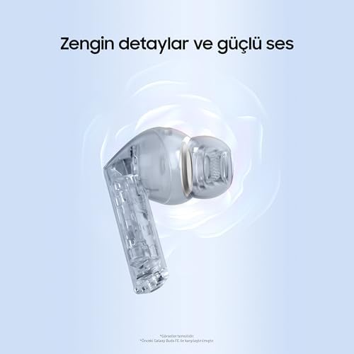 Galaxy Buds3 FE, Kablosuz Kulak İçi Kulaklık, Siyah, Blade Tasarım, Dengeli Ses, 360 Audio, Aktif Gürültü Engelleme & Net Çağrı ( Türkiye Garantili)
