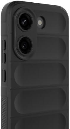 Xiaomi Poco X8 Pro ile Uyumlu Kılıf Silikon Yumuşak Kamera Lens Korumalı İçi Kadife Mat Renkli İnce Kapak Etnik Siyah - Görsel 2
