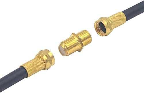 Alternative view of F Konnektör F Ara Altın Sarısı 5 ADET Kablo Ek Ara Aparatı Gold
