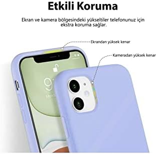 Apple iPhone 13 ile Uyumlu Kapak İçi Kadife Lansman Lux Silikon Kılıf - Yeşil - Görsel 2
