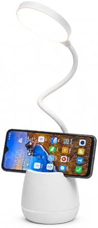Alternative view of Masa Lambası Şarjlı Dokunmatik 24 LED’li, 3 Renk Modlu Ayarlanabilir Işık, USB Şarjlı, Esnek Gövde, Modern Masa ve Gece Lambası