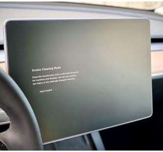 Tesla Model 3 ve Model Y 15 inç ile uyumlu 2023 2024 Model Navigasyon Multimedya MAT Görünüm 9H Nano Ekran Koruyucu MAT